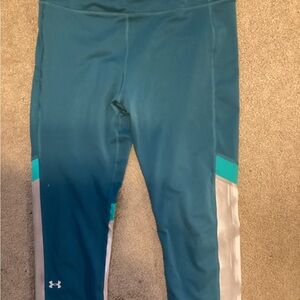Womens Under Armour Heat Gear Compression Leggings Size Medium